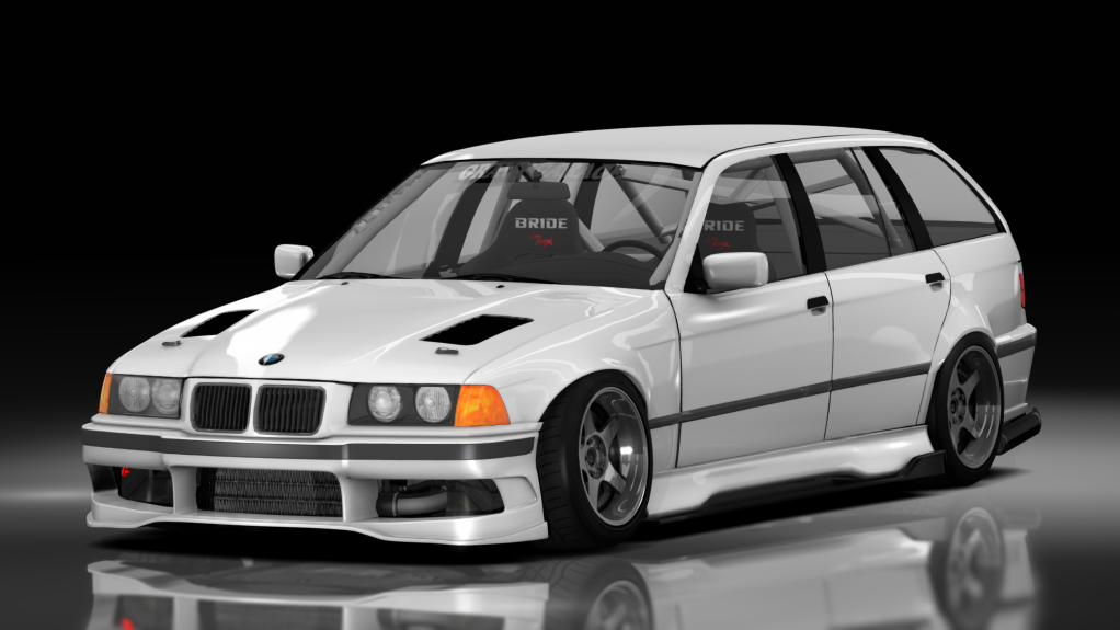 GravyGarage Street E36 Touring Voilent Angle diesel, skin White