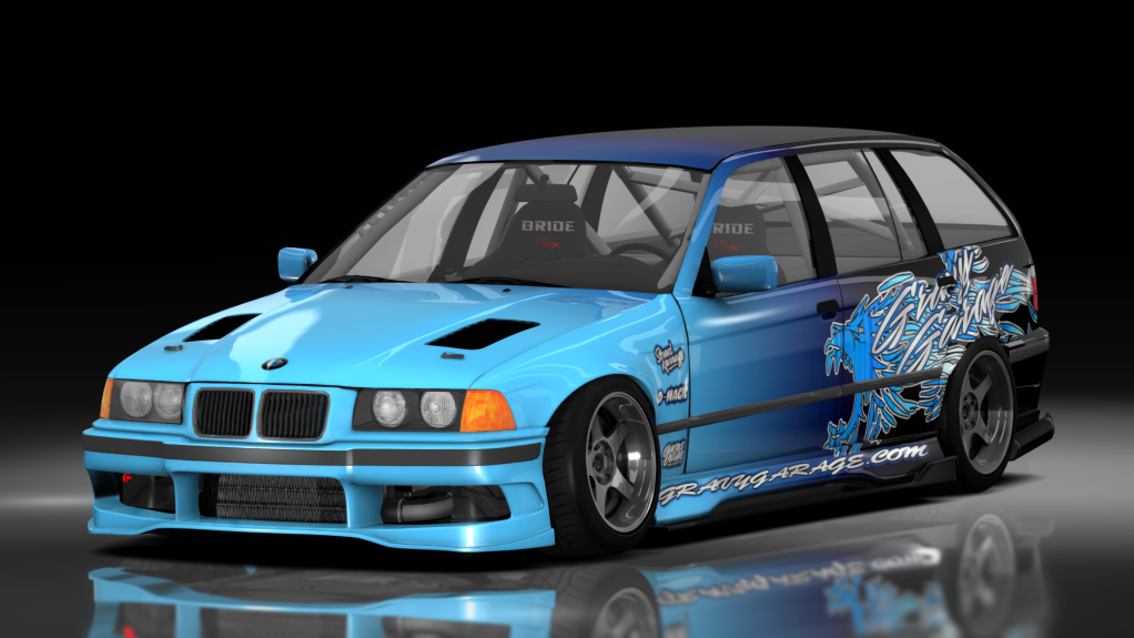 GravyGarage Street E36 Touring Voilent Angle diesel, skin wurr gradient