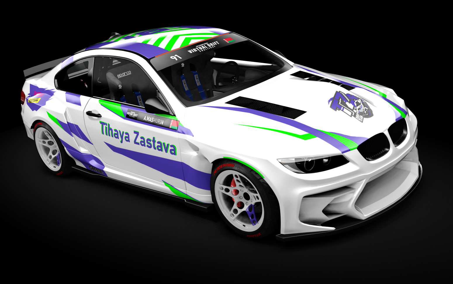 IVDC BMW M3 E92 Mashurin.A, skin MASHURIN