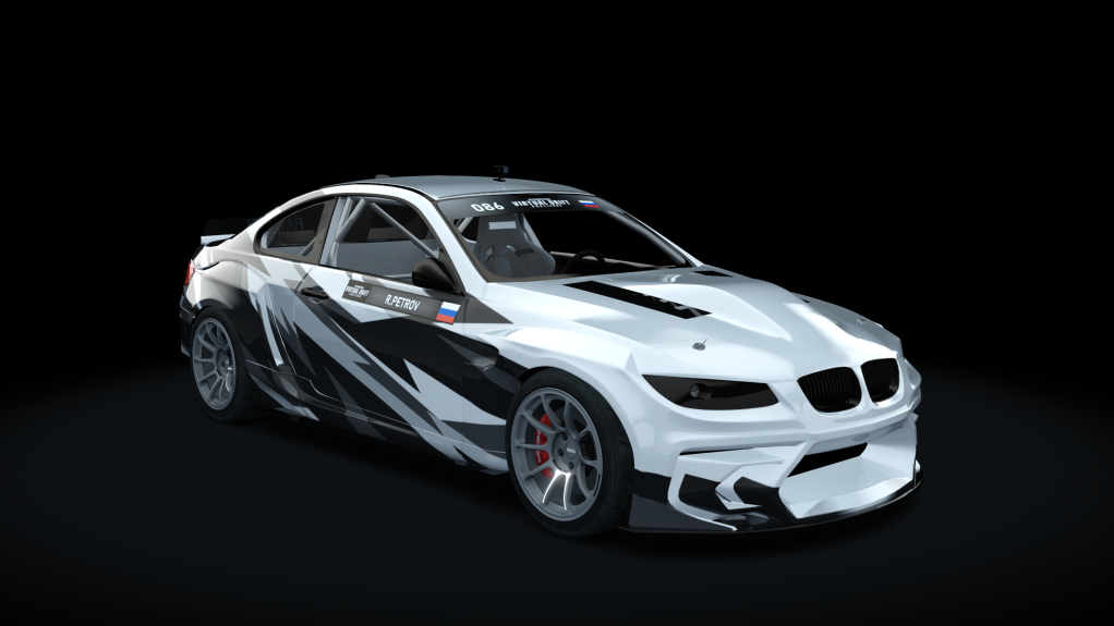 IVDC BMW E92 Ratatata Team, skin IVDC Roman Petrov