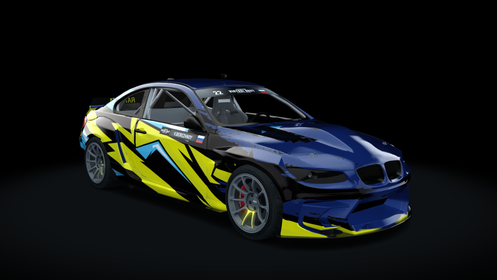 IVDC BMW E92 Ratatata Team, skin IVDC Vitaliy Berezhnoy