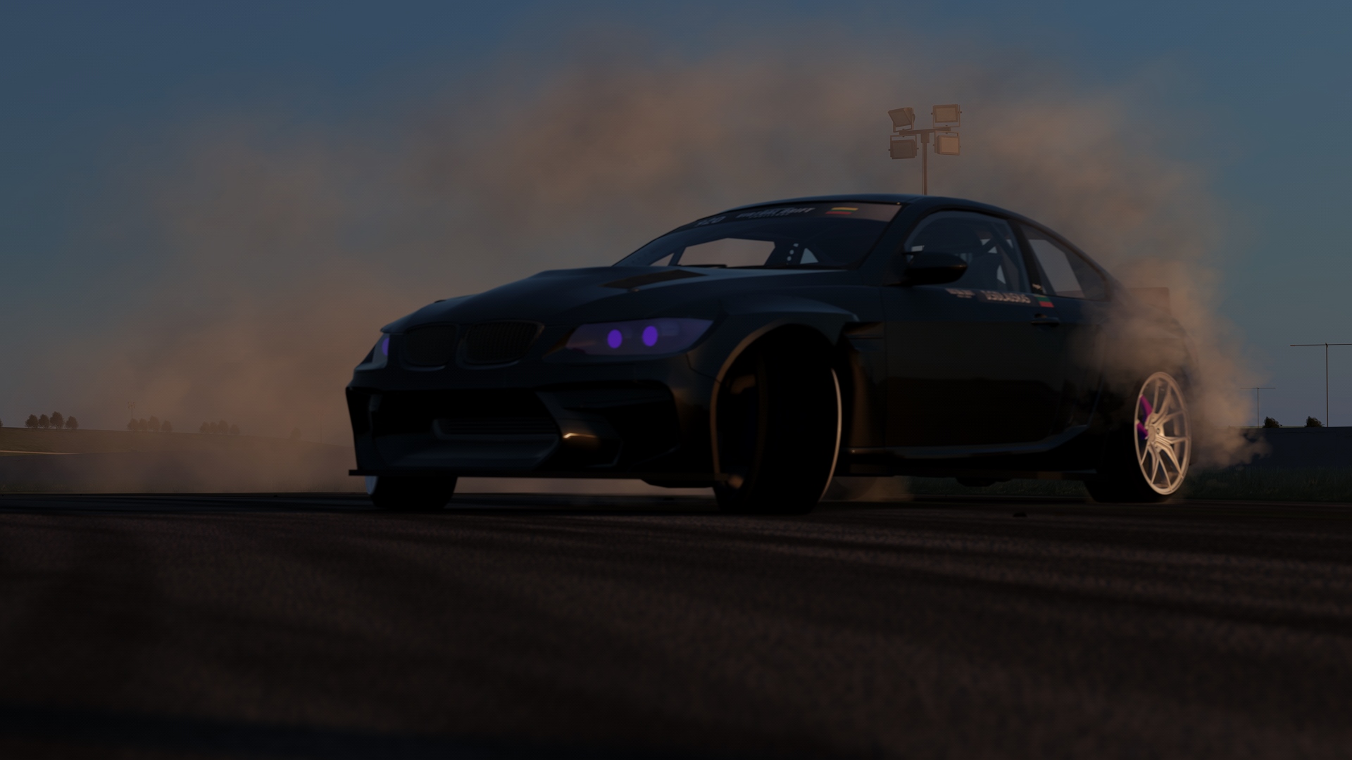 IVDC BMW E92 Danielius Šidlauskas, skin IVDC_PURPLEFIGHTER_DANIELIUS_SIDLAUSKAS