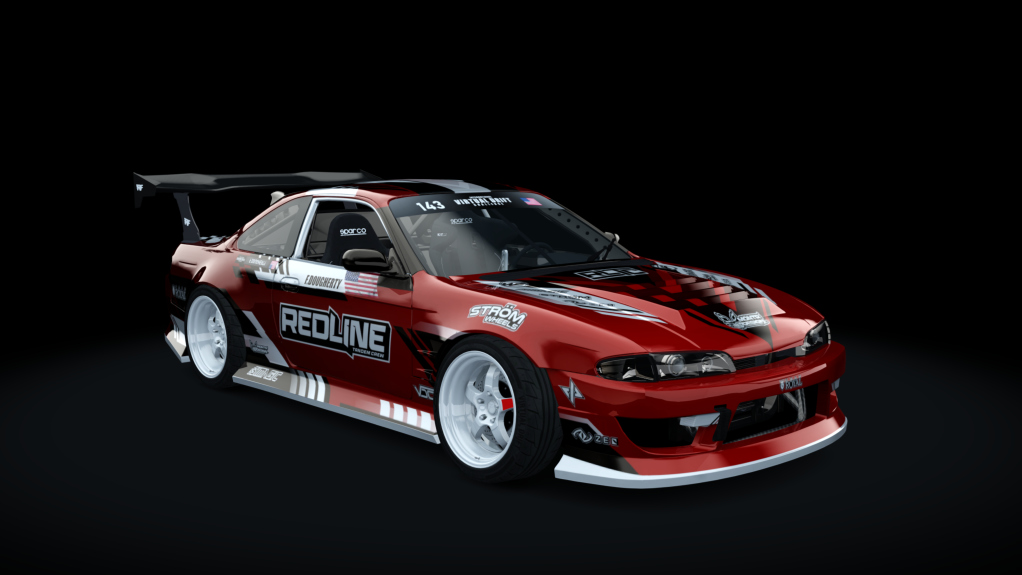 IVDC Nissan Silvia S14 F.Dougherty 2024, skin MontrDesigns