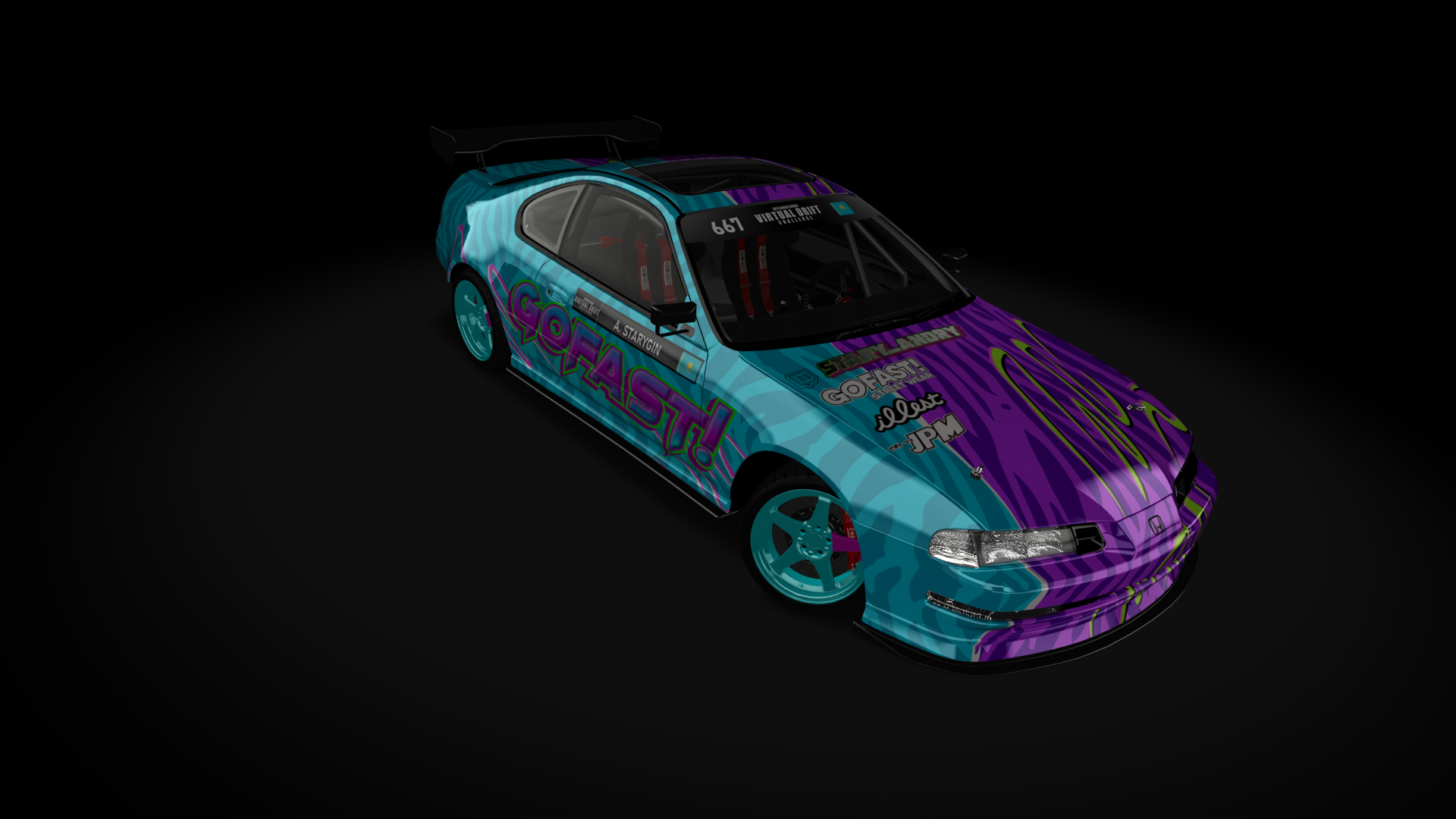 IVDC Honda Prelude Andrey Starygin, skin Andrei Starygin