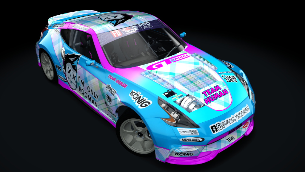 IVDC hooman Nissan 370z - Jones -TC/V8, skin ivdc_kjones