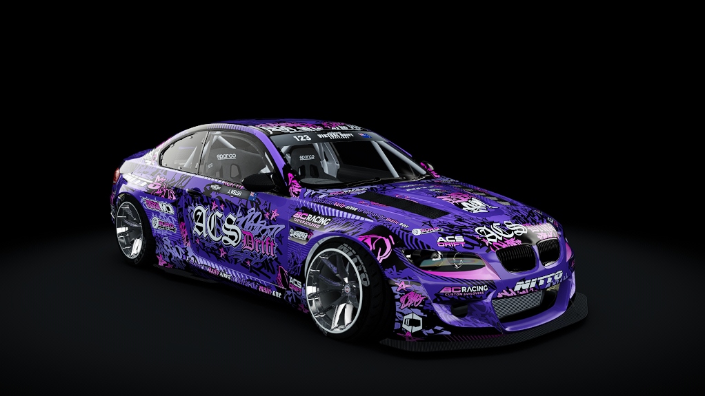 IVDC - BMW E92 M3 - Jayden Welsh #123, skin JW123