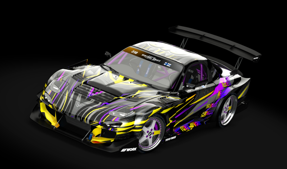 IVDC Mazda RX-7 FD3S R-Magic 26B Lahtinen/Hinkka/Jylhä, skin jylha