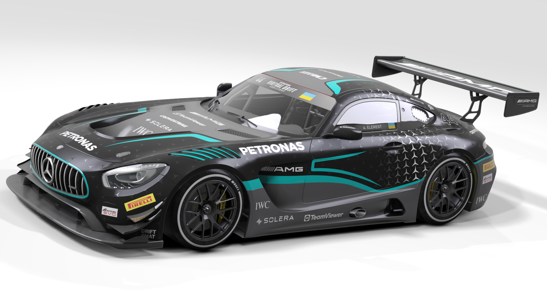 IVDC Mercedes-Benz AMG GT3 Alexander Element, skin @cm.industry-element