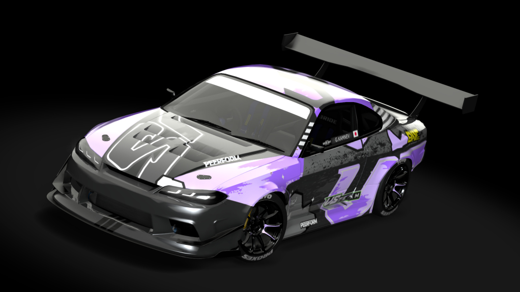 IVDC Nissan S15 Gennady Kamnev, skin VSTeam