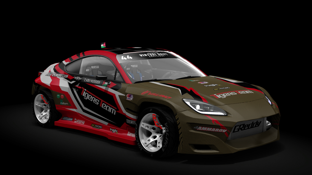 IVDC Toyota GR86 Ammar Kteifan, skin zaid_abuhussien