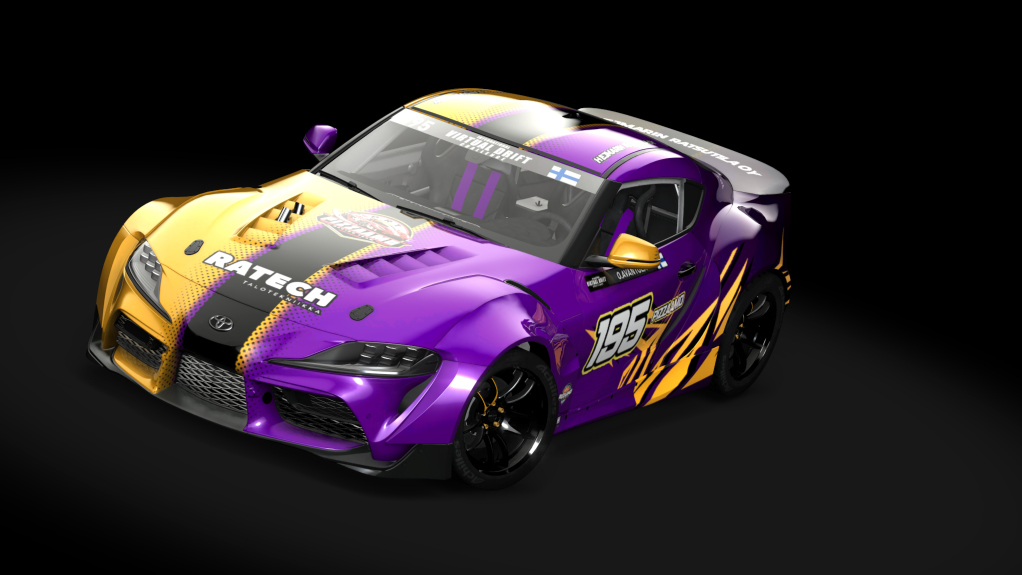 IVDC Toyota Supra A90 Pizzaamo Racing Preview Image