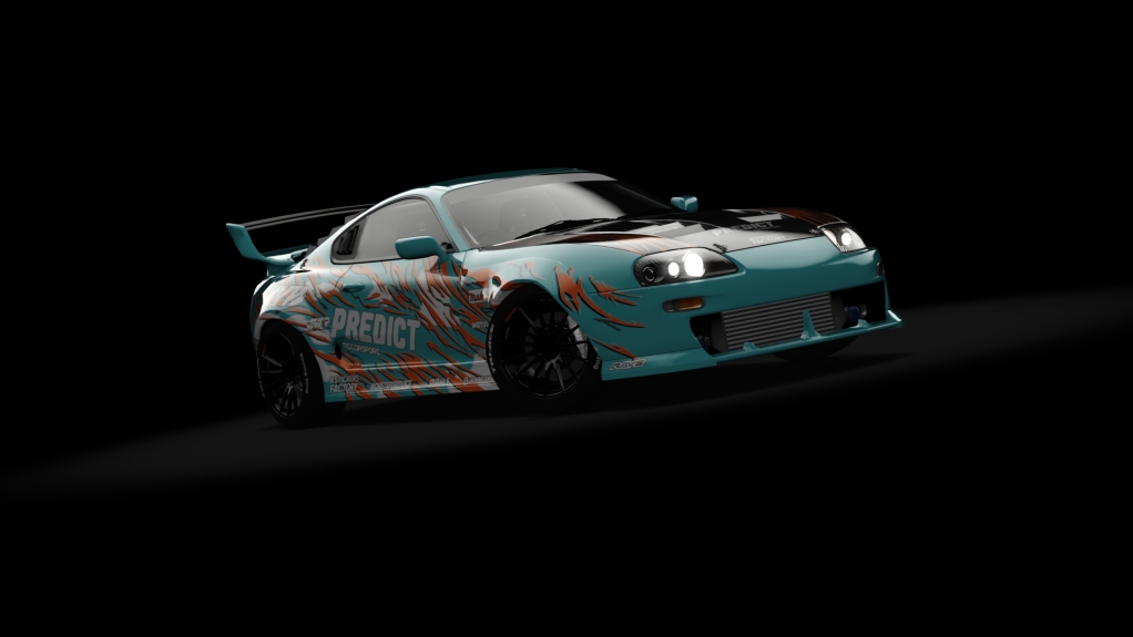 IVDC Toyota Supra A80 Predict Motorsport, skin Golubev