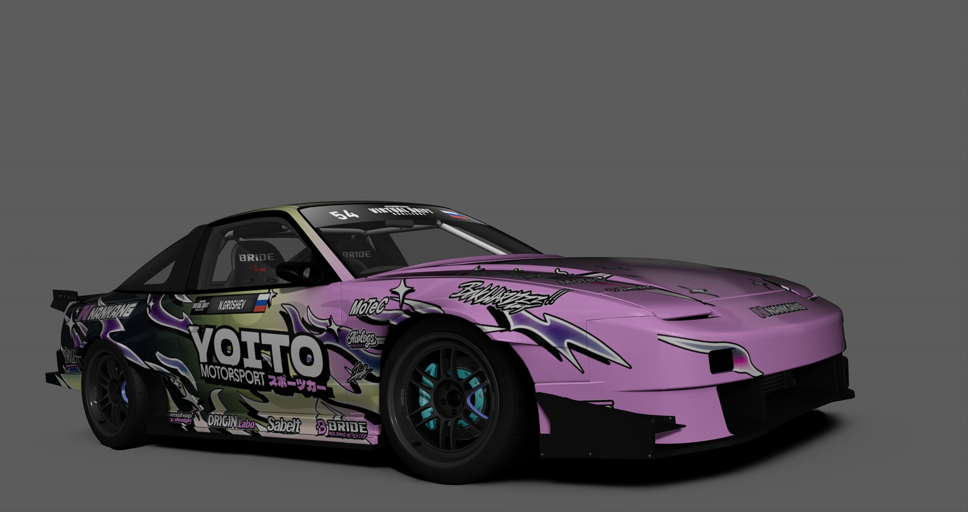 Nassan 180SX Nikolay Groshev, skin Yoito