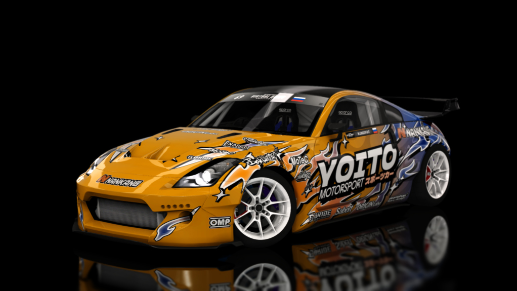 Nissan 350Z Mikhail Ungefuht, skin Yoito Motorsport