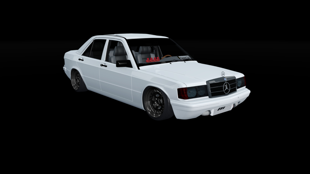 LuisuPulkka Mercedes 190E SuperTurbo, skin White