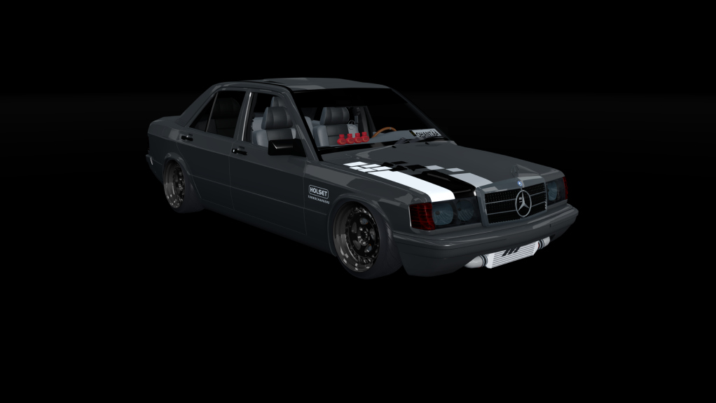 LuisuPulkka Mercedes 190E SuperTurbo, skin grey