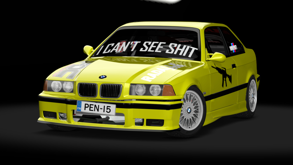 LuisuPulkka BMW E36 M54B30, skin 2_Paulux