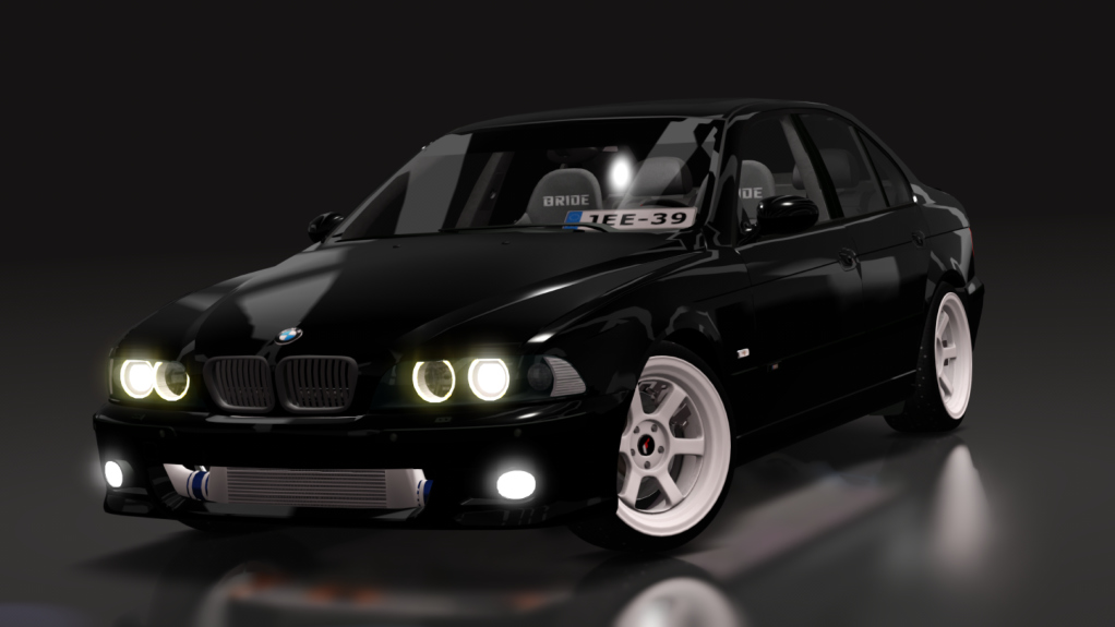 LuisuPulkka BMW E39 M57D30 SuperTurboDiesel, skin Black