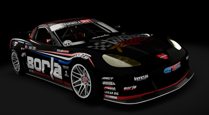 Formula Drift C6 Corvette - Matt Field, skin Field 2024