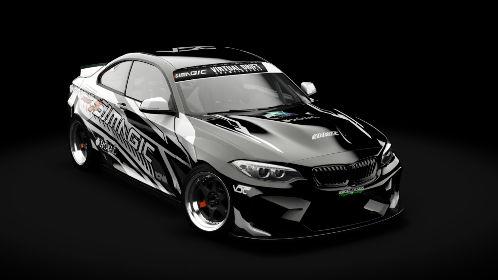 VDC BMW F22 M2 Eurofighter Public 4.0, skin VDC Black