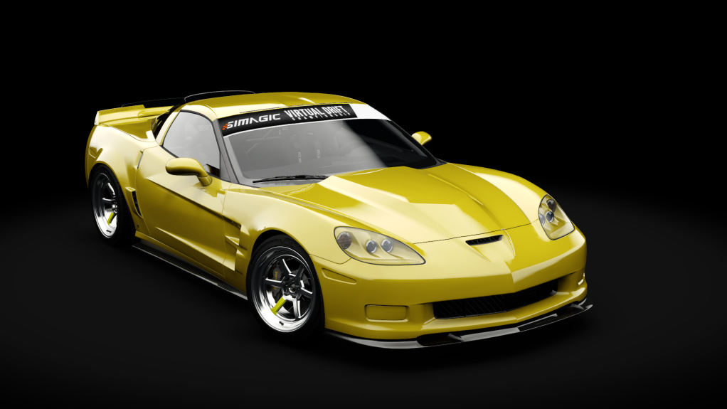 VDC Chevrolet Corvette C6 Public 4.0, skin 00_velocity_yellow