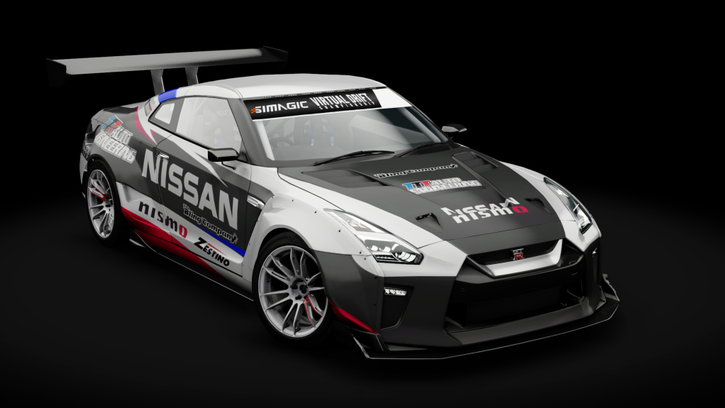 VDC Nissan GT-R R35 DAMD Public 4.0, skin Darren Kelly GT-R