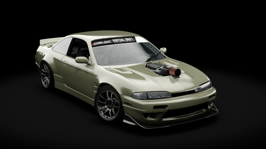 VDC Nissan Silvia S14 Zenki 4.0, skin 08_millennium_jade