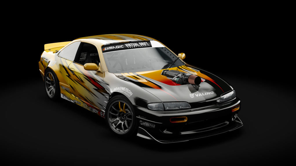 VDC Nissan Silvia S14 Zenki 4.0, skin VDC_Andreas_Orange