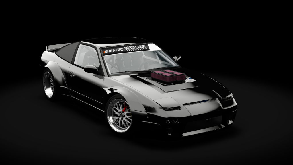 VDC Nissan Silvia RPS13 Public 4.0, skin 03_black_pearl