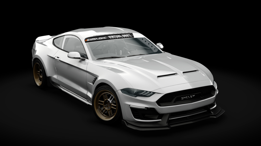 VDC Shelby Mustang Super Snake Public 4.0, skin 04_ingot_silver_metallic