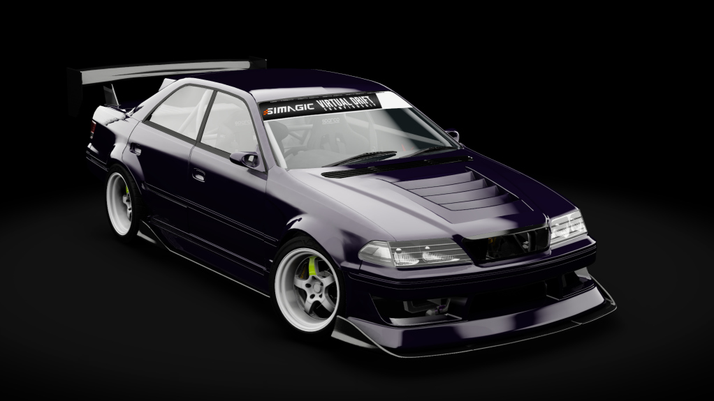 VDC Toyota Mark II JZX100 Public 4.0, skin Midnight Purple