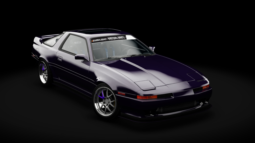 VDC Toyota Supra A70 Public 4.0, skin Midnight Purple