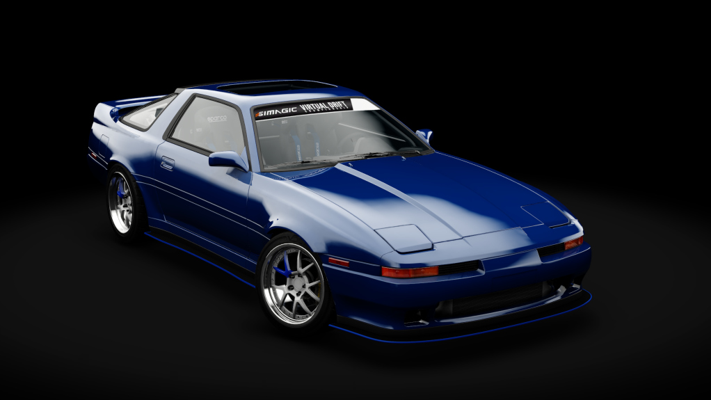 VDC Toyota Supra A70 Public 4.0, skin gravity_blue