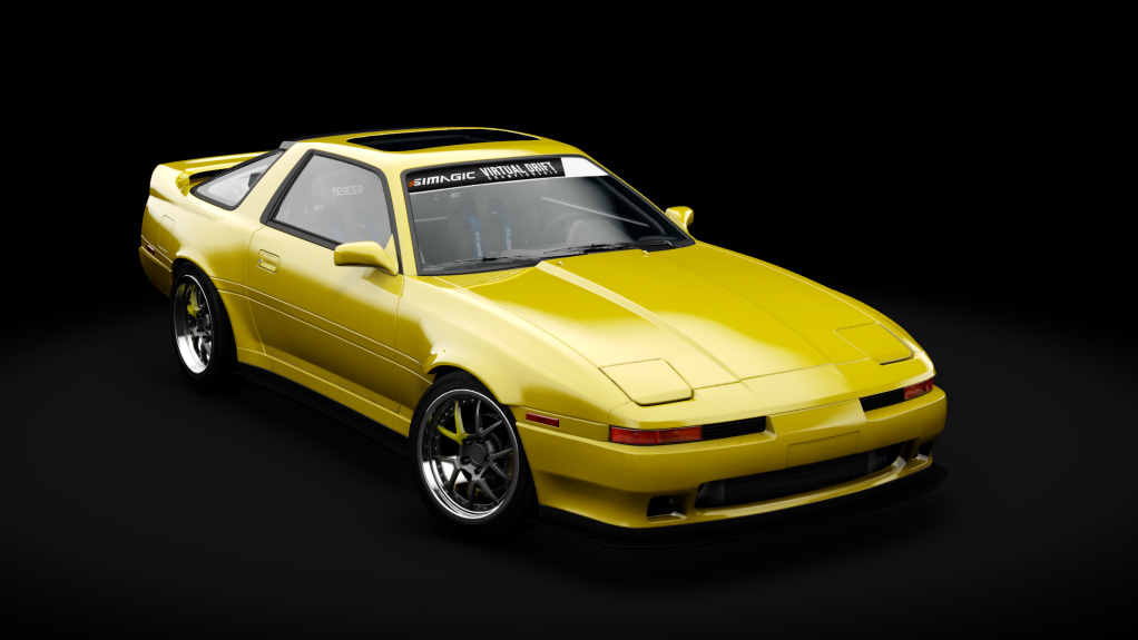 VDC Toyota Supra A70 Public 4.0, skin yellow