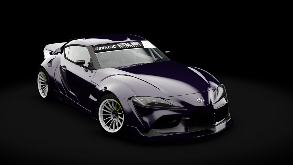 VDC Toyota Supra A90 Public 4.0, skin Midnight Purple