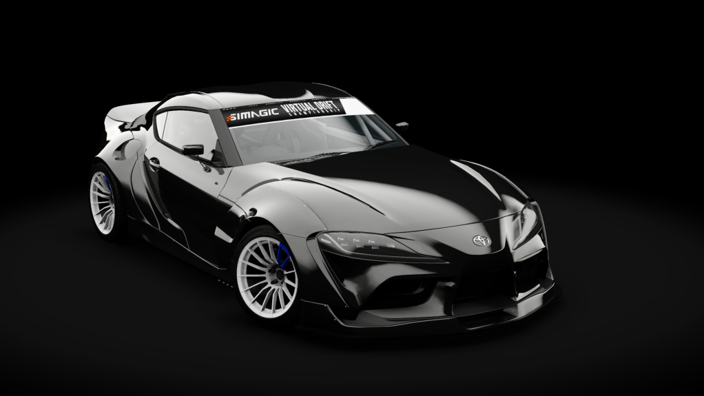 VDC Toyota Supra A90 Public 4.0, skin crystal_black