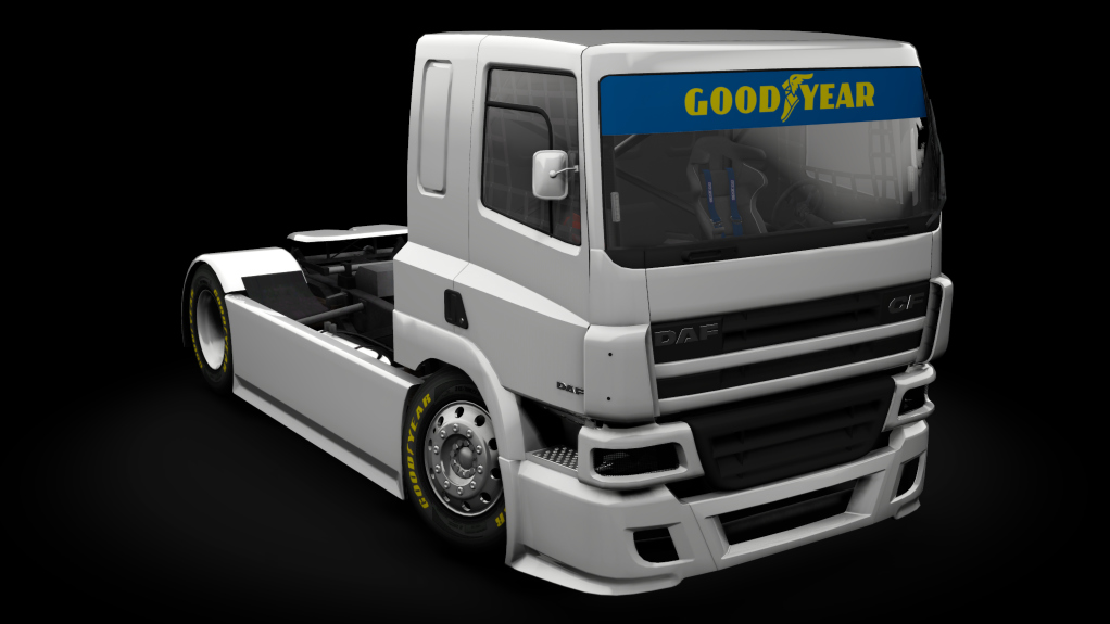 DAF CF, skin template