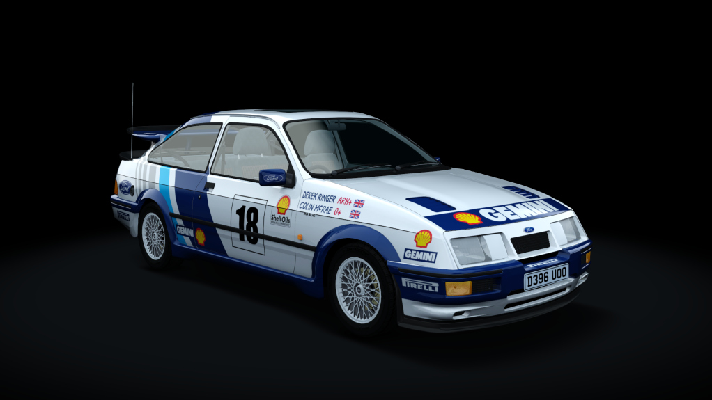 Ford Sierra RS500, skin Colin_McRae