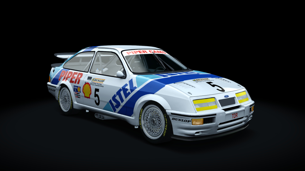 Ford Sierra RS500 DTM 90s, skin 88btcc_005_harvey