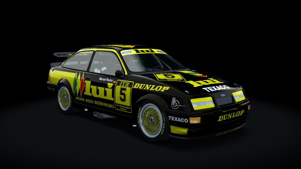 Ford Sierra RS500 DTM 90s, skin 88dtm_005_reuter