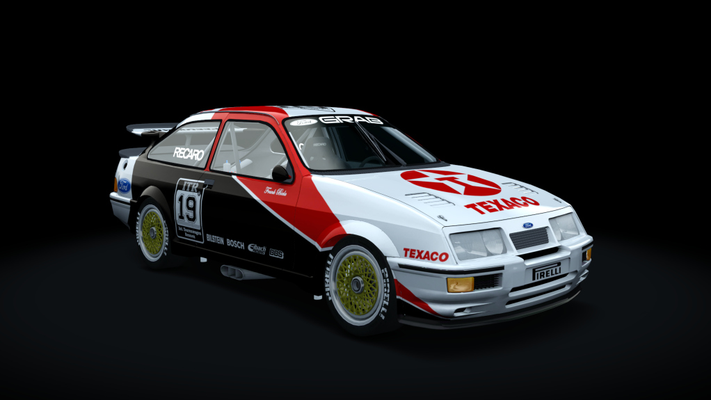 Ford Sierra RS500 DTM 90s, skin 88dtm_019_biela