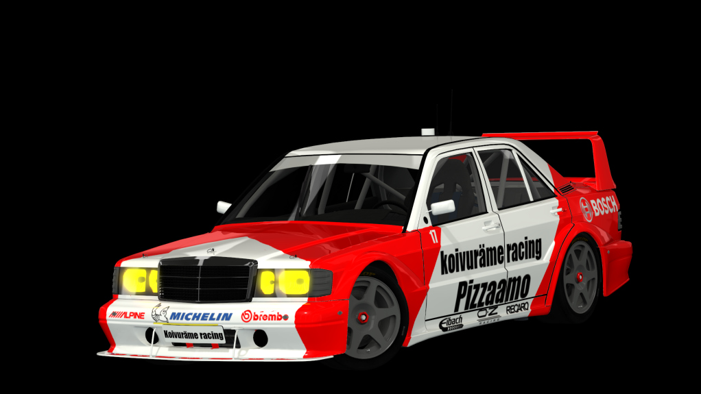 T78 190E Evo2 DTM '91, skin 17_hietala