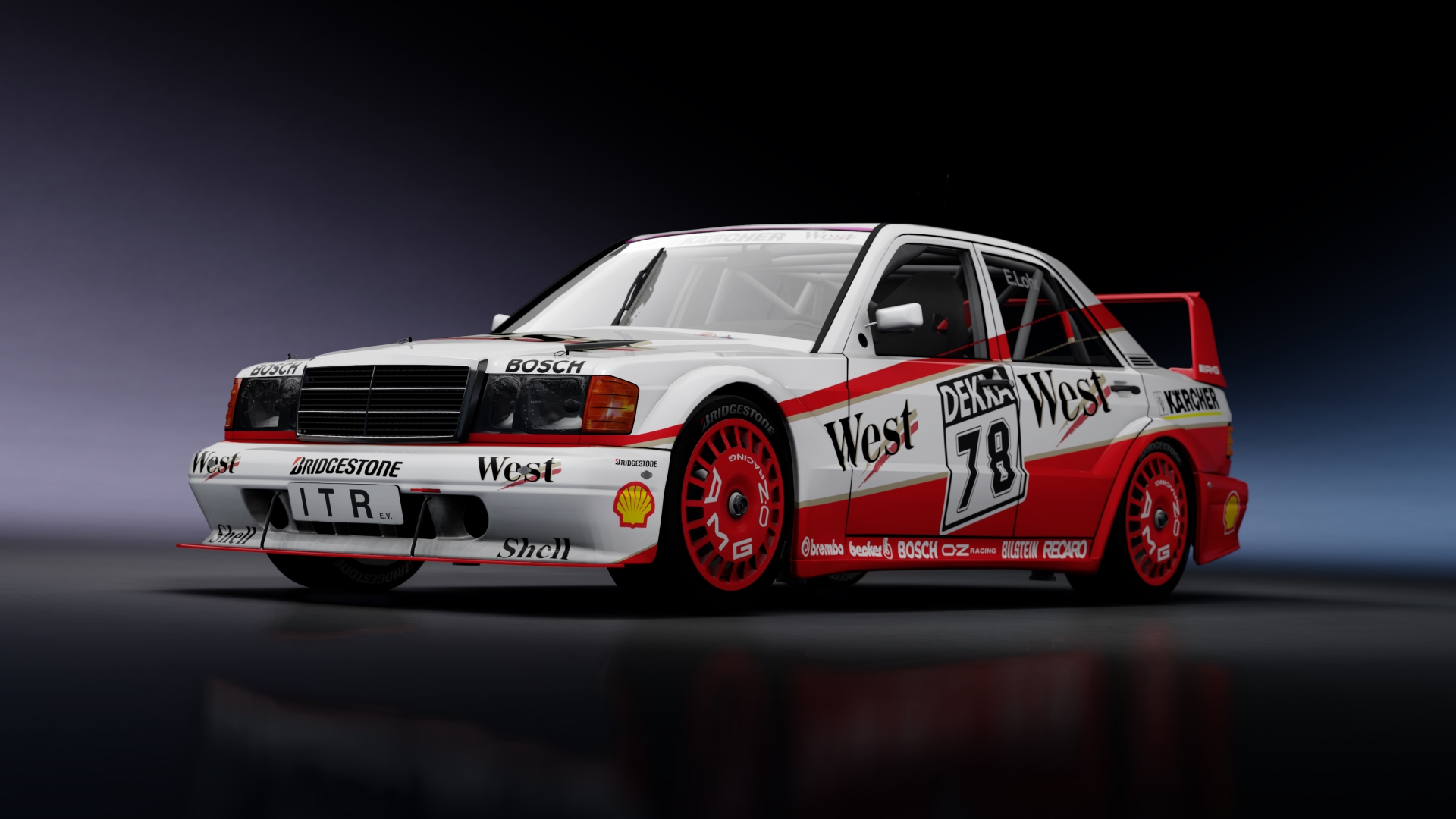 T78 190E Evo2 DTM '91, skin 78_lohr